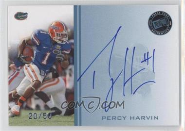 2009 Press Pass - Signings - Blue #PPS - PH2 - Percy Harvin /50