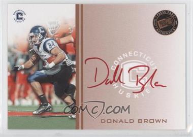 2009 Press Pass - Signings - Bronze Red Ink #PPS - DB - Donald Brown