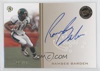 Ramses Barden #/99