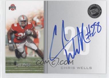 2009 Press Pass - Signings - Silver #PPS - CW - Chris Wells /98