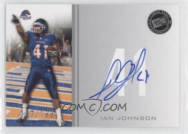 2009 Press Pass - Signings - Silver #PPS - IJ - Ian Johnson /199