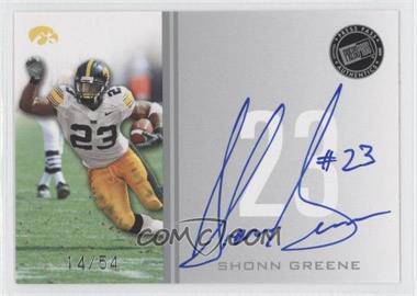 2009 Press Pass - Signings - Silver #PPS - SG - Shonn Greene /54