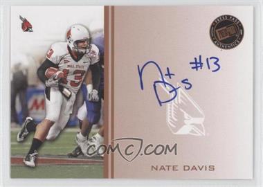 2009 Press Pass - Signings #PPS - ND - Nate Davis