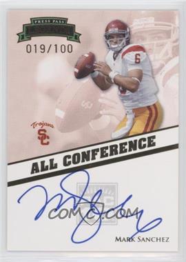 2009 Press Pass Legends - All Conference - Autographs #AC-MS - Mark Sanchez /100