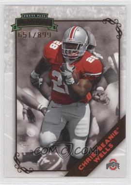 2009 Press Pass Legends - [Base] - Bronze #34 - Chris Wells /899