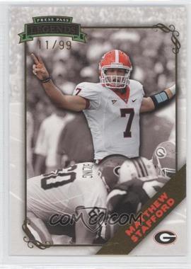 2009 Press Pass Legends - [Base] - Gold #17 - Matthew Stafford /99