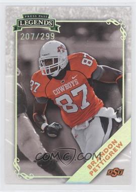 2009 Press Pass Legends - [Base] - Silver Holofoil #35 - Brandon Pettigrew /299