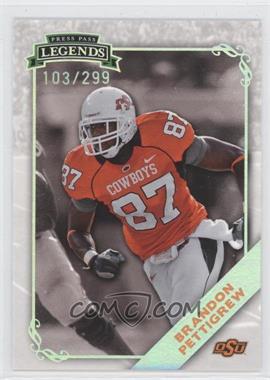 2009 Press Pass Legends - [Base] - Silver Holofoil #35 - Brandon Pettigrew /299