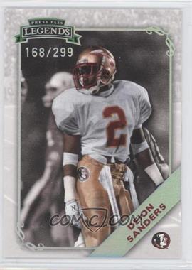 2009 Press Pass Legends - [Base] - Silver Holofoil #65 - Deion Sanders /299