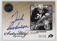 Dick Anderson #/25