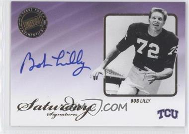 2009 Press Pass Legends - Saturday Signatures #SS-BL - Bob Lilly