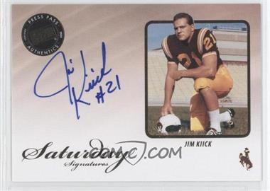 2009 Press Pass Legends - Saturday Signatures #SS-JK - Jim Kiick