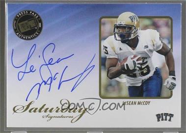 2009 Press Pass Legends - Saturday Signatures #SS-LM.1 - LeSean McCoy [Noted]