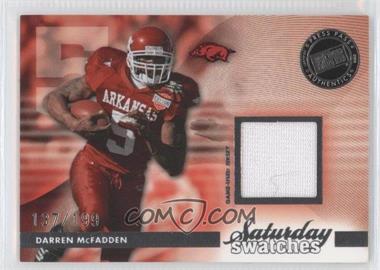 2009 Press Pass Legends - Saturday Swatches #SSW-DM - Darren McFadden /199