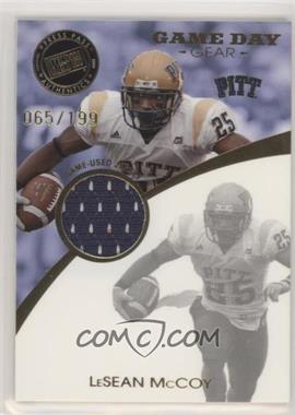 2009 Press Pass Signature Edition - Game Day Gear - Gold #GDG-LM - LeSean McCoy /199