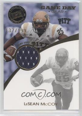2009 Press Pass Signature Edition - Game Day Gear - Gold #GDG-LM - LeSean McCoy /199