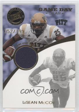2009 Press Pass Signature Edition - Game Day Gear - Gold #GDG-LM - LeSean McCoy /199