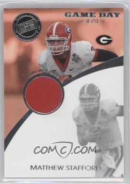 2009 Press Pass Signature Edition - Game Day Gear #GDG-MS2 - Matthew Stafford