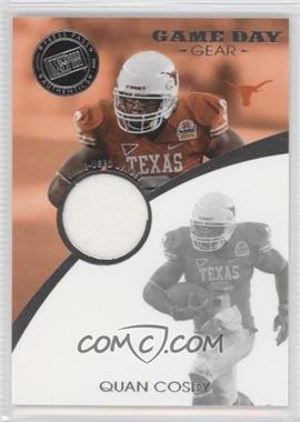 2009 Press Pass Signature Edition - Game Day Gear #GDG-QC - Quan Cosby