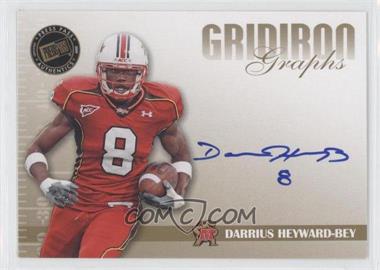 2009 Press Pass Signature Edition - Gridiron Graphs - Gold #GG-DHB - Darrius Heyward-Bey