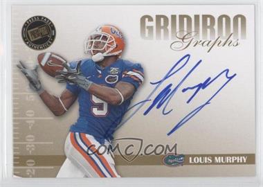 2009 Press Pass Signature Edition - Gridiron Graphs - Gold #GG-LM2 - Louis Murphy