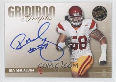 2009 Press Pass Signature Edition - Gridiron Graphs - Gold #GG-RM - Rey Maualuga