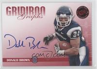 Donald Brown #/150