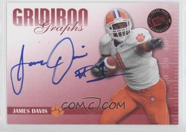 2009 Press Pass Signature Edition - Gridiron Graphs - Red #GG-JD.1 - James Davis /150