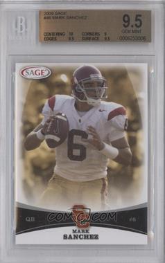 2009 SAGE - [Base] #46 - Mark Sanchez [BGS 9.5 GEM MINT]