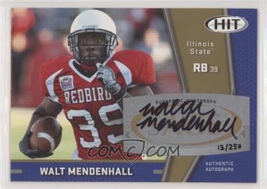 2009 SAGE Hit - Autographs - Gold #A108 - Walter Mendenhall /250 [EX to NM]