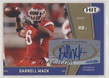 2009 SAGE Hit - Autographs - Gold #A32 - Darrell Mack /250