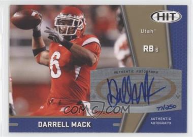 2009 SAGE Hit - Autographs - Gold #A32 - Darrell Mack /250