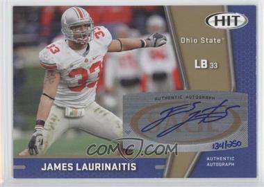 2009 SAGE Hit - Autographs - Gold #A33 - James Laurinaitis /250