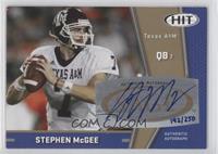 Stephen McGee [Noted] #/250