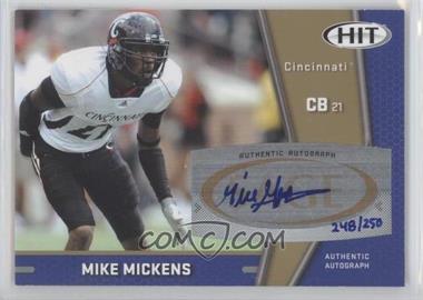 2009 SAGE Hit - Autographs - Gold #A79 - Mike Mickens /250