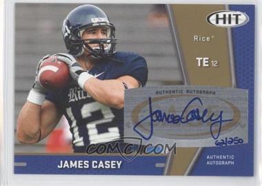 2009 SAGE Hit - Autographs - Gold #A87 - James Casey /250