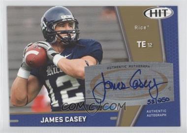 2009 SAGE Hit - Autographs - Gold #A87 - James Casey /250
