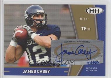 2009 SAGE Hit - Autographs - Gold #A87 - James Casey /250