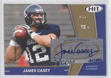 2009 SAGE Hit - Autographs - Gold #A87 - James Casey /250