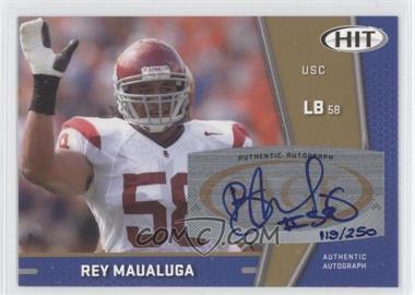 2009 SAGE Hit - Autographs - Gold #A99 - Rey Maualuga /250