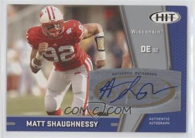 2009 SAGE Hit - Autographs - Silver #A29 - Matt Shaughnessy [EX to NM]