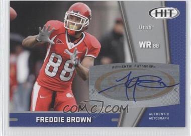 2009 SAGE Hit - Autographs - Silver #A38 - Freddie Brown