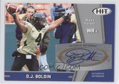 2009 SAGE Hit - Autographs - Silver #A4 - D.J. Boldin