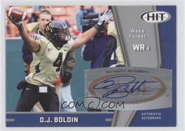 2009 SAGE Hit - Autographs - Silver #A4 - D.J. Boldin