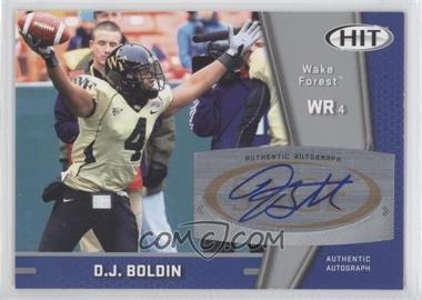 2009 SAGE Hit - Autographs - Silver #A4 - D.J. Boldin