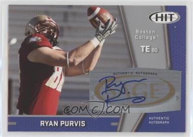 2009 SAGE Hit - Autographs - Silver #A40 - Ryan Purvis