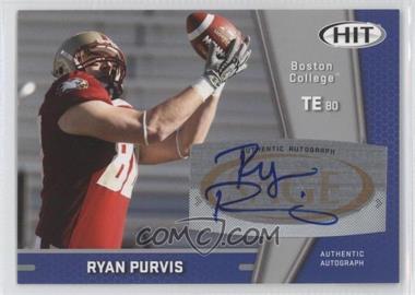 2009 SAGE Hit - Autographs - Silver #A40 - Ryan Purvis