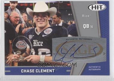 2009 SAGE Hit - Autographs - Silver #A61 - Chase Clement