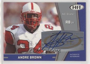 2009 SAGE Hit - Autographs - Silver #A66 - Andre Brown