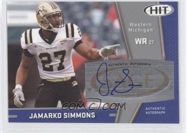 2009 SAGE Hit - Autographs - Silver #A82 - Jamarko Simmons